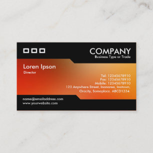 Alternating - Soft Gradients Business Card