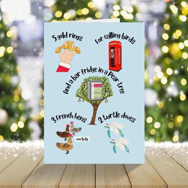 Alternative 12 days of Christmas  Holiday Card (Creator Uploaded)