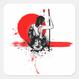 Alternative: "Ancient Samurai Sticker Set 