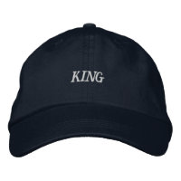 Alternative Apparel Cap Navy "King" Cap Custom Hat