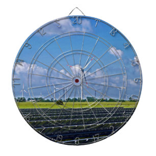 Alternative Energy - Solar and Wind Dartboard