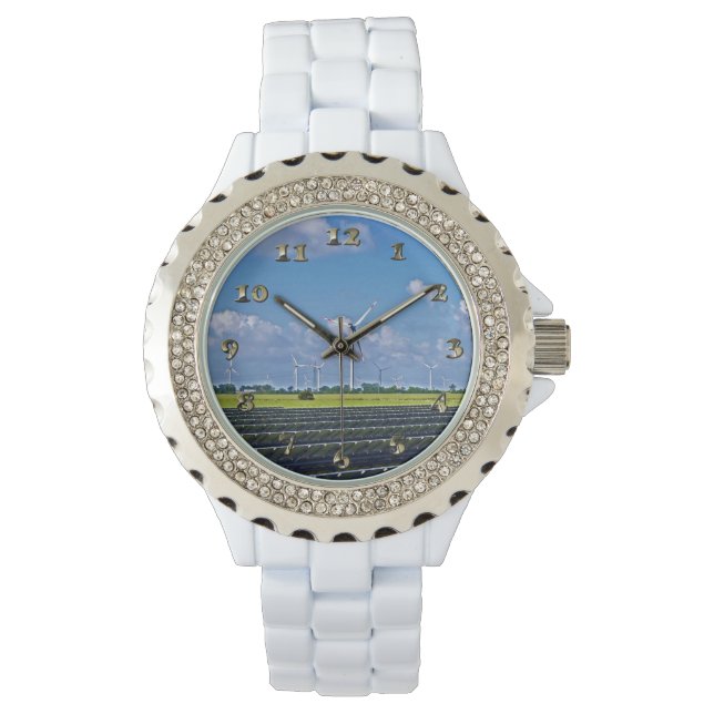 Alternative Energy - Solar and Wind Watch (Front)