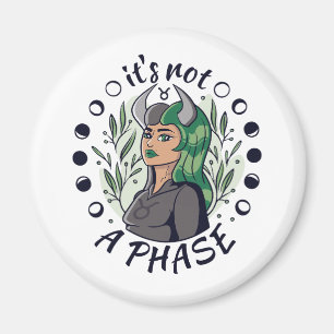 Alternative Gothic Girl Art It's Not a Phase Magnet