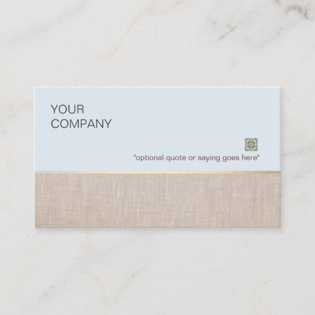 Alternative Medicine Business Card (Front)