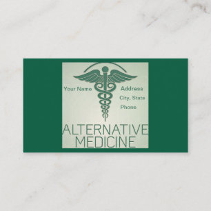 Alternative Medicine Business Card