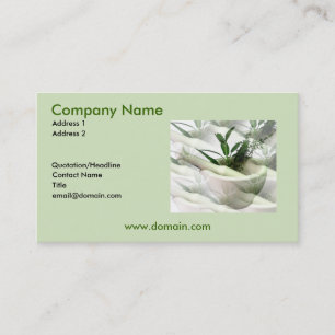 Alternative Medicine Business Card