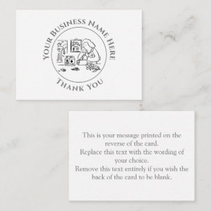 Alternative Medicine Thank You Note Card