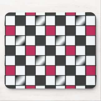 Alternative Pink Chequered mousepad