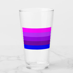Alternative Transgender Pride Flag Glass