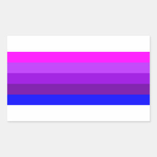 Alternative Transgender Pride Flag Rectangular Sticker