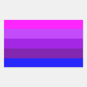 Alternative Transgender Pride Flag Rectangular Sticker