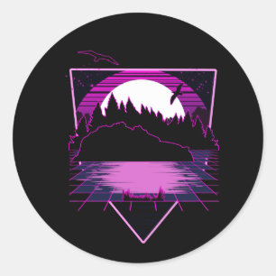 Alternative World   Classic Round Sticker