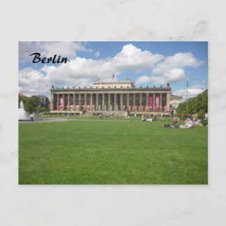 altes museum green postcard