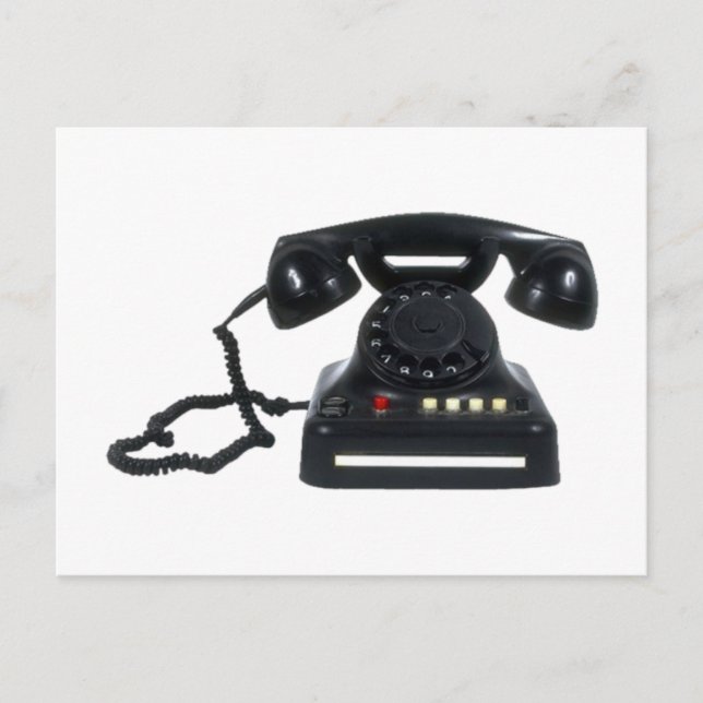altes Telefon old telephone Postcard (Front)