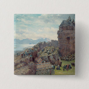Althing in Session 15 Cm Square Badge