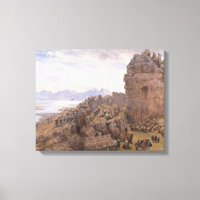 Althing in Session Canvas Print (Front)