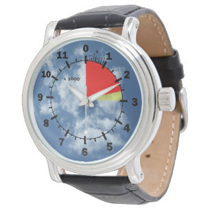 Altimeter in the clouds watch
