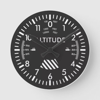 Altimeter Wall Clock