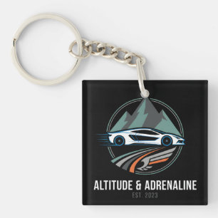 Altitude & Adrenaline Mountain Driving Adventure Key Ring