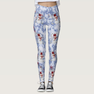 Alto Cheerful Snowman Leggings