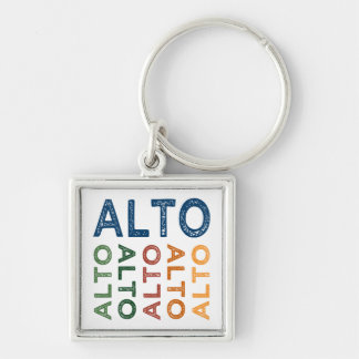 Alto Colourful Key Ring