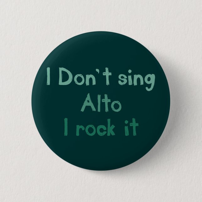Alto Rock It Button (Front)