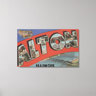 Alton, IllinoisLarge Letter ScenesAlton, IL Canvas Print