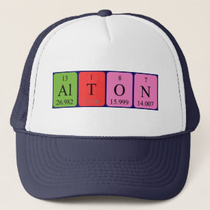 Alton periodic table name hat