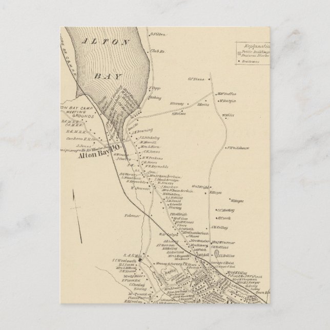 Alton PO Postcard (Front)