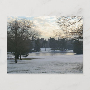 Alton Towers in the Snow Postcard