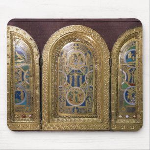 Alton Towers Triptych, c.1150 Mouse Pad