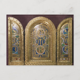 Alton Towers Triptych, c.1150 Postcard