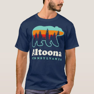 Altoona Pennsylvania Camping Hiking Bear T-Shirt