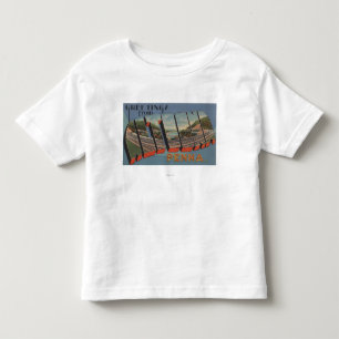 Altoona, Pennsylvania - Large Letter Scenes Toddler T-Shirt