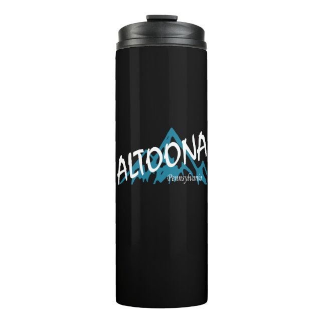 Altoona Pennsylvania Mountains Thermal Tumbler (Front)