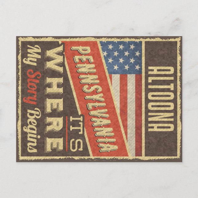 Altoona Pennsylvania Postcard (Front)