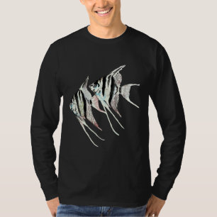 Altum Altum Angel Fish Aquarel By Artemie T-Shirt