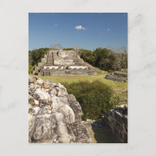 Altun Ha is a Mayan site that dates back to 200 Postcard