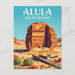 AlUla Saudi Arabia Postcard
