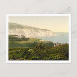 Alum Bay, Isle of Wight, England Postcard