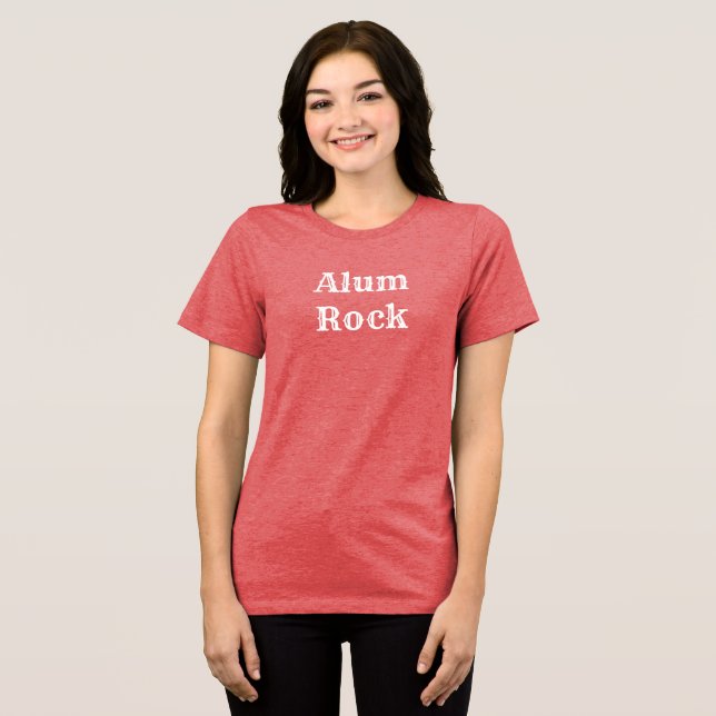 Alum Rock--Alum Rock neighborhood in San Jose Tri-Blend Shirt (Front Full)