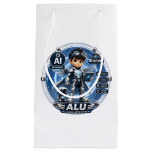 Aluminium ATOMIVRA BIRTHDAY Small Gift Bag
