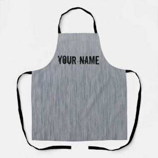 Aluminium brushed Metal structure Apron
