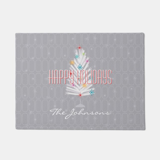 Aluminium Christmas Tree Doormat (Front)
