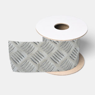 Aluminium Diamond Pattern Satin Ribbon