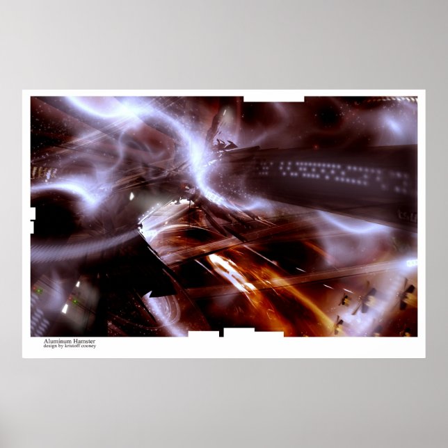 Aluminium Hamster Poster (Front)