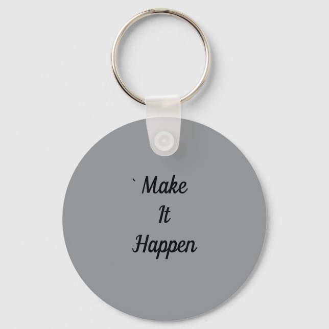Aluminium Keychain Lightweight Keychain (Front)