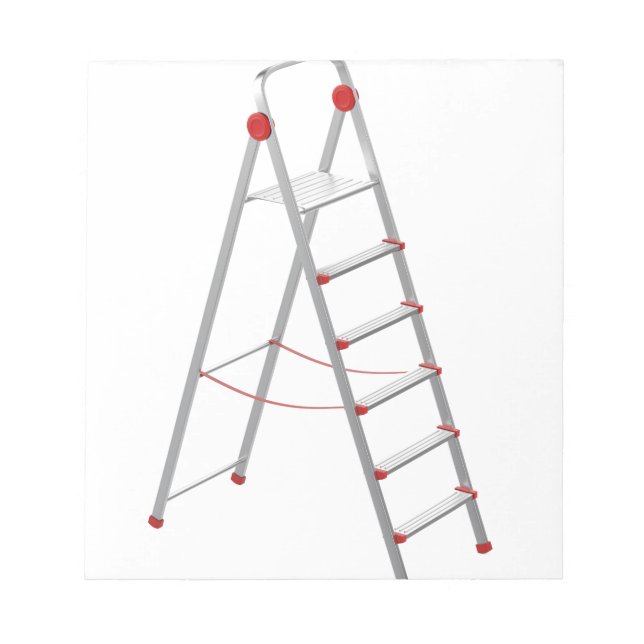 Aluminium step ladder notepad (Front)