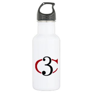 Aluminium with C3 Logo 532 Ml Water Bottle