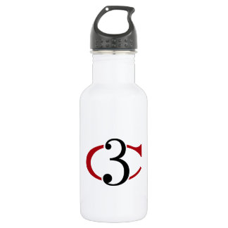Aluminium with C3 Logo 532 Ml Water Bottle
